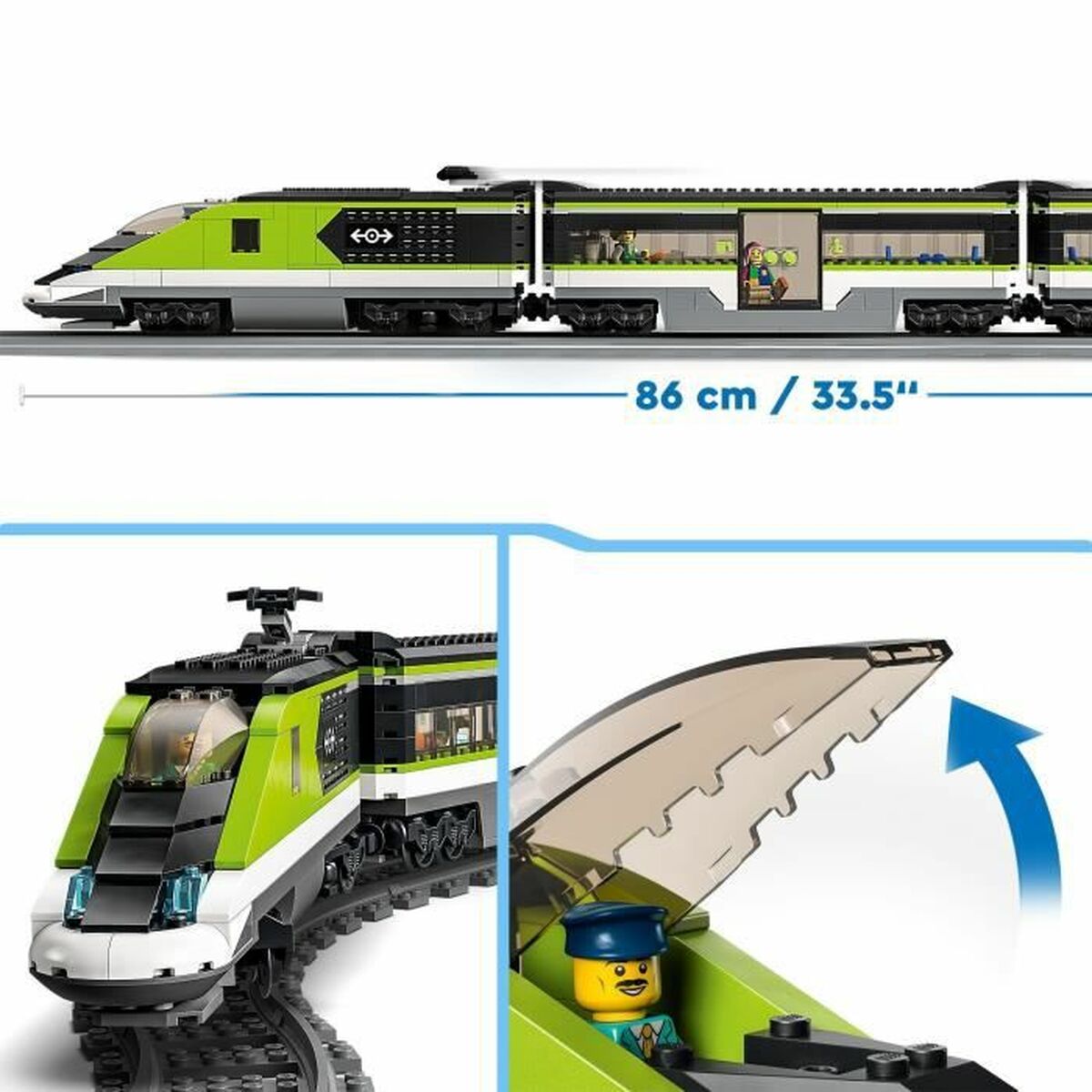 Byggsats   Lego City Express Passenger Train         Multicolour - 3
