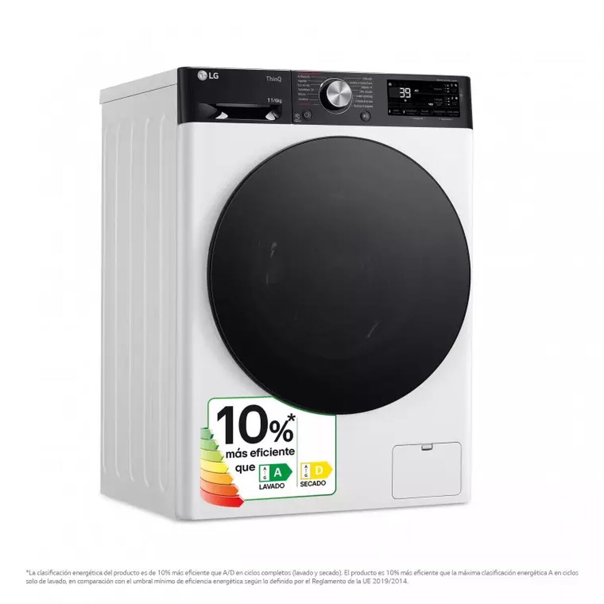Smart Tvättmaskin-Torktumlare LG AI Direct Drive TurboWash 360º 1400 rpm 11 kg/6 kg