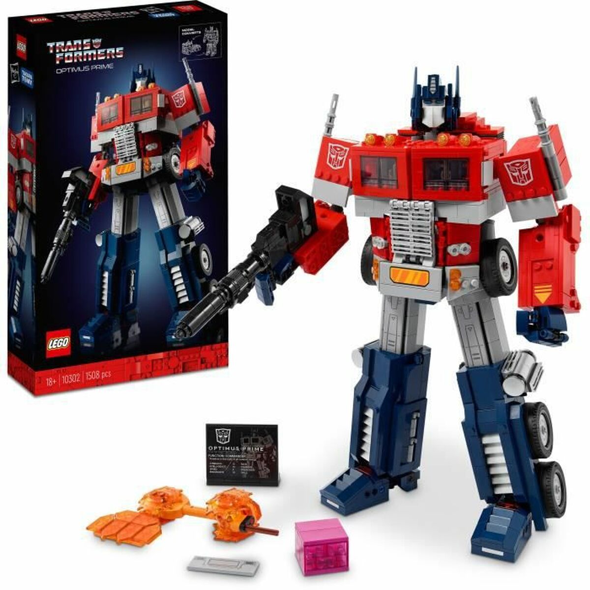 Byggsats   Lego  Icons 10302 Optimus Prime Transformers