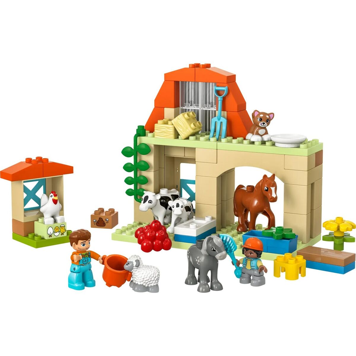 Playset Lego 10416 Caring for Animals at ther farm 74 Delar - 3