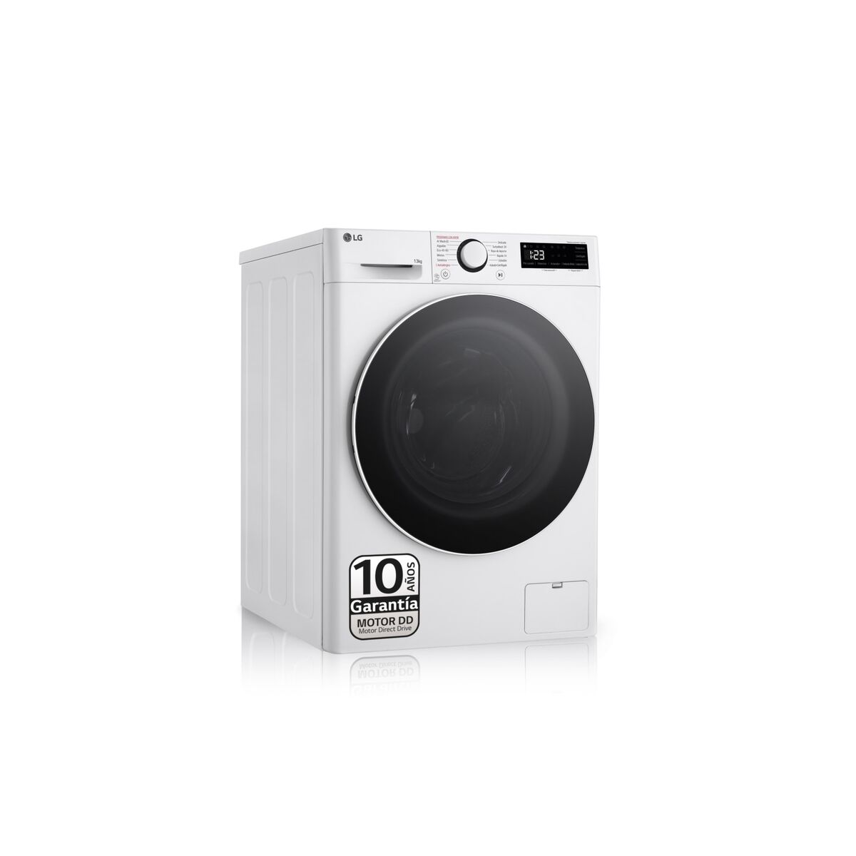 Smart tvättmaskin LG AI Direct Drive TurboWash 360 1400 rpm 60 cm 13 kg Ånga