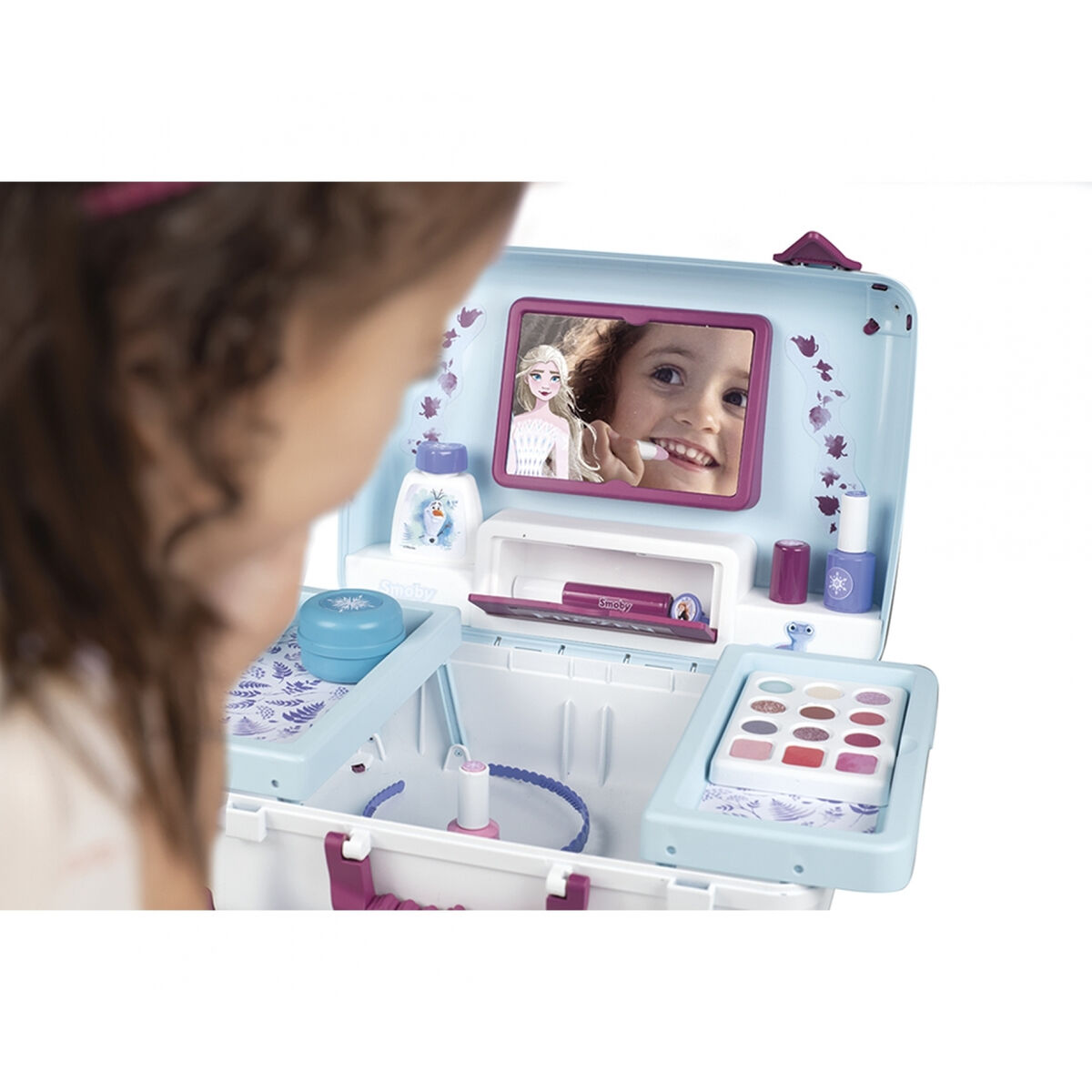 Sminkset för barn Smoby FROZEN BEAUTY SUITCASE Multicolour - 2