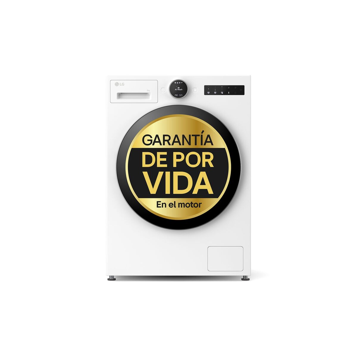 Tvättmaskin LG F4X7009TWS 1400 rpm 9 kg 60 cm