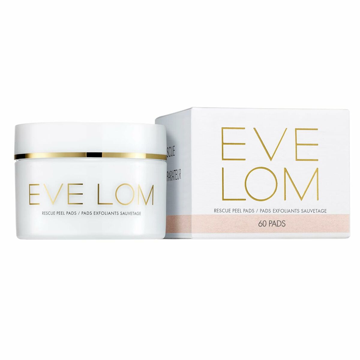 Sminkdynor i bomull Eve Lom Rescue Exfoliering 60 antal - 3