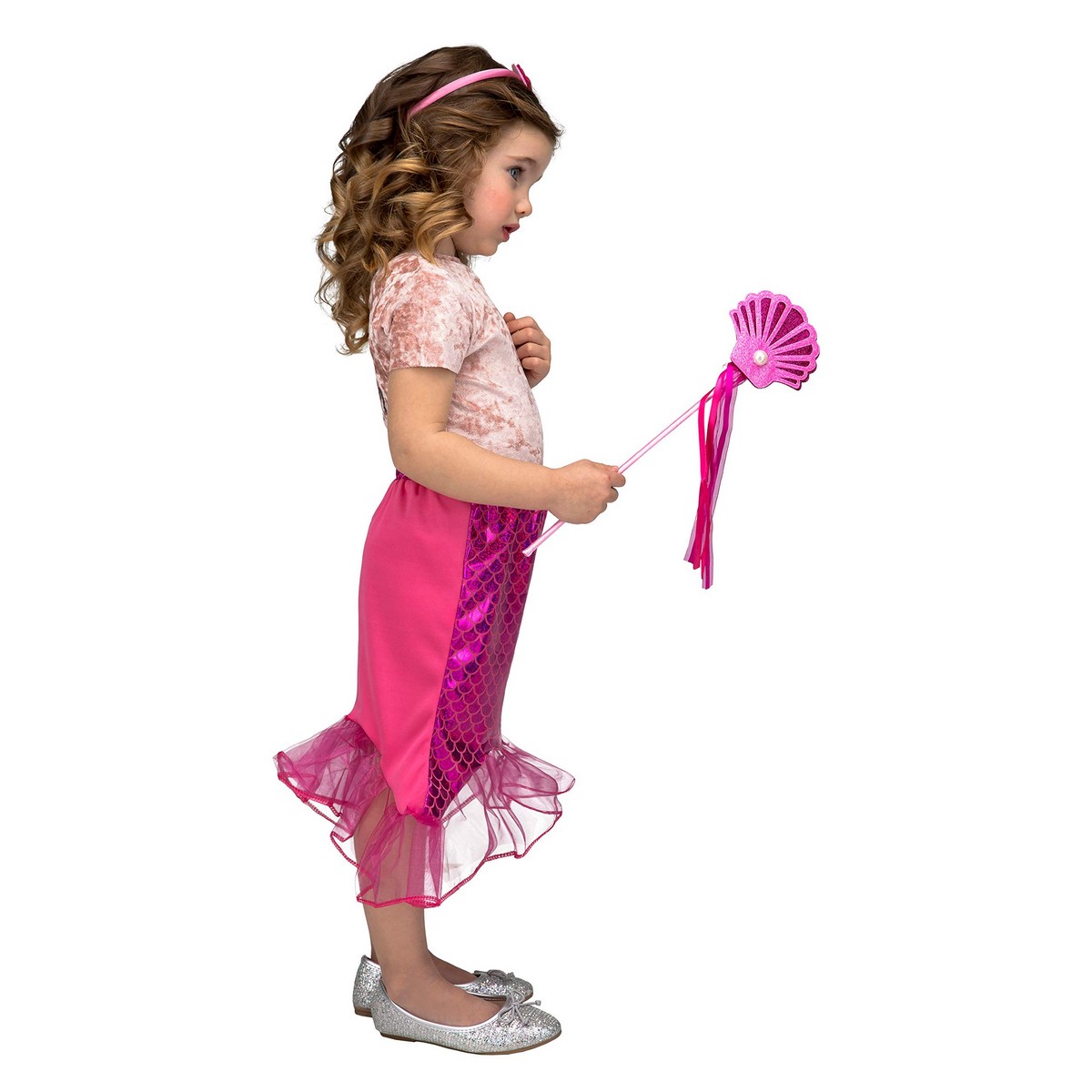 Maskeraddräkt för barn My Other Me Rosa Sjöjungfru 3-6 år - 3