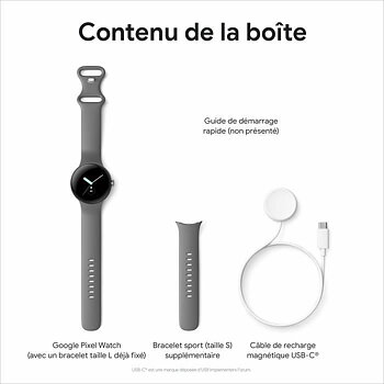 Smartklocka Google Pixel Watch GA04300 Svart Svart matt 1,2" 294 mAh LTE