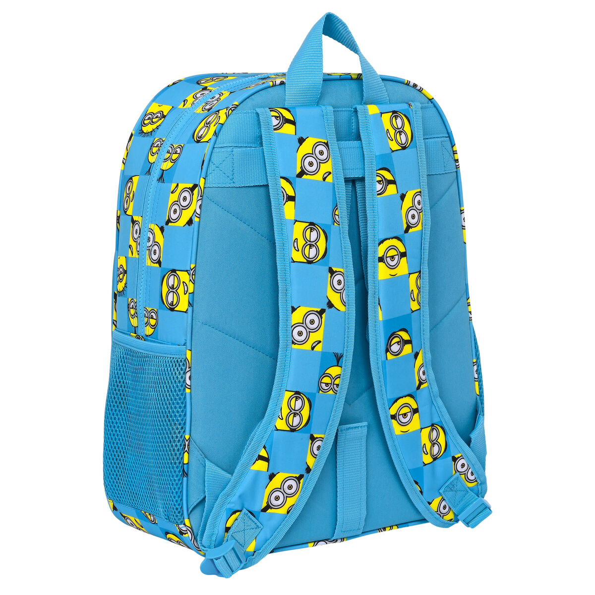 Skolryggsäck Minions Minionstatic Blå 33 x 42 x 14 cm - 3