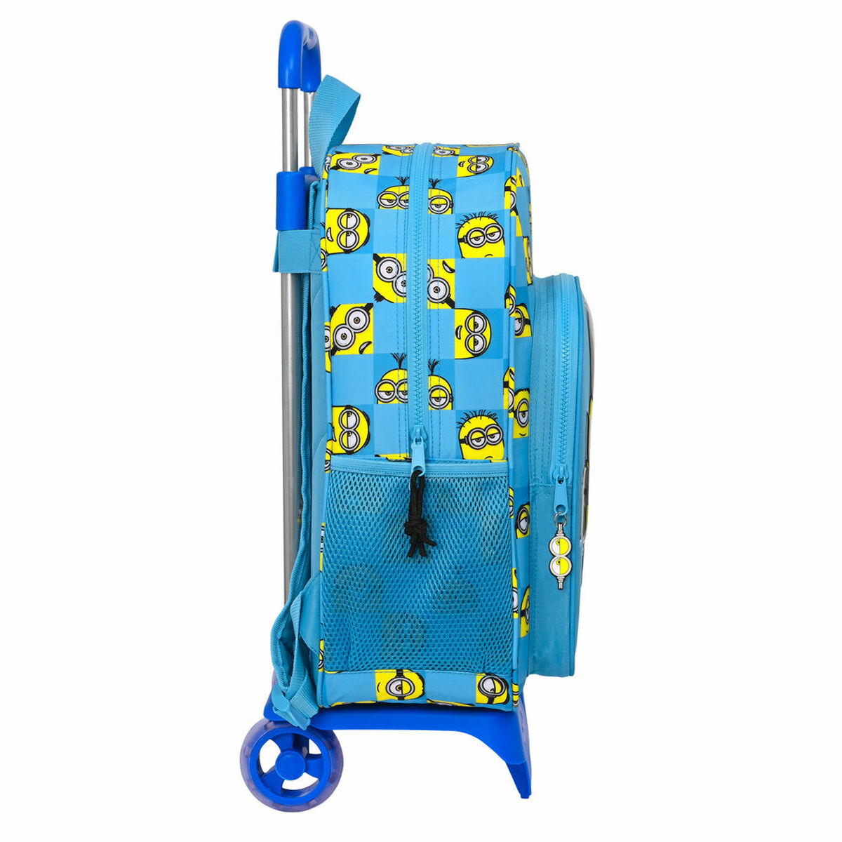 Skolväska med hjul Minions Minionstatic Blå (33 x 42 x 14 cm) - 2