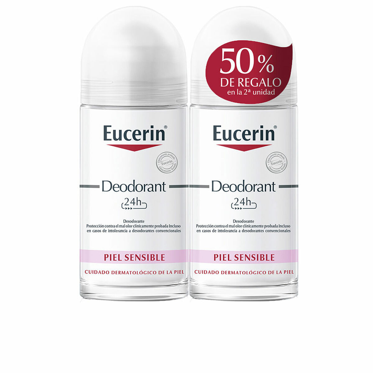 Roll-on deodorant Eucerin Desodorante On Lote 50 ml 2 antal