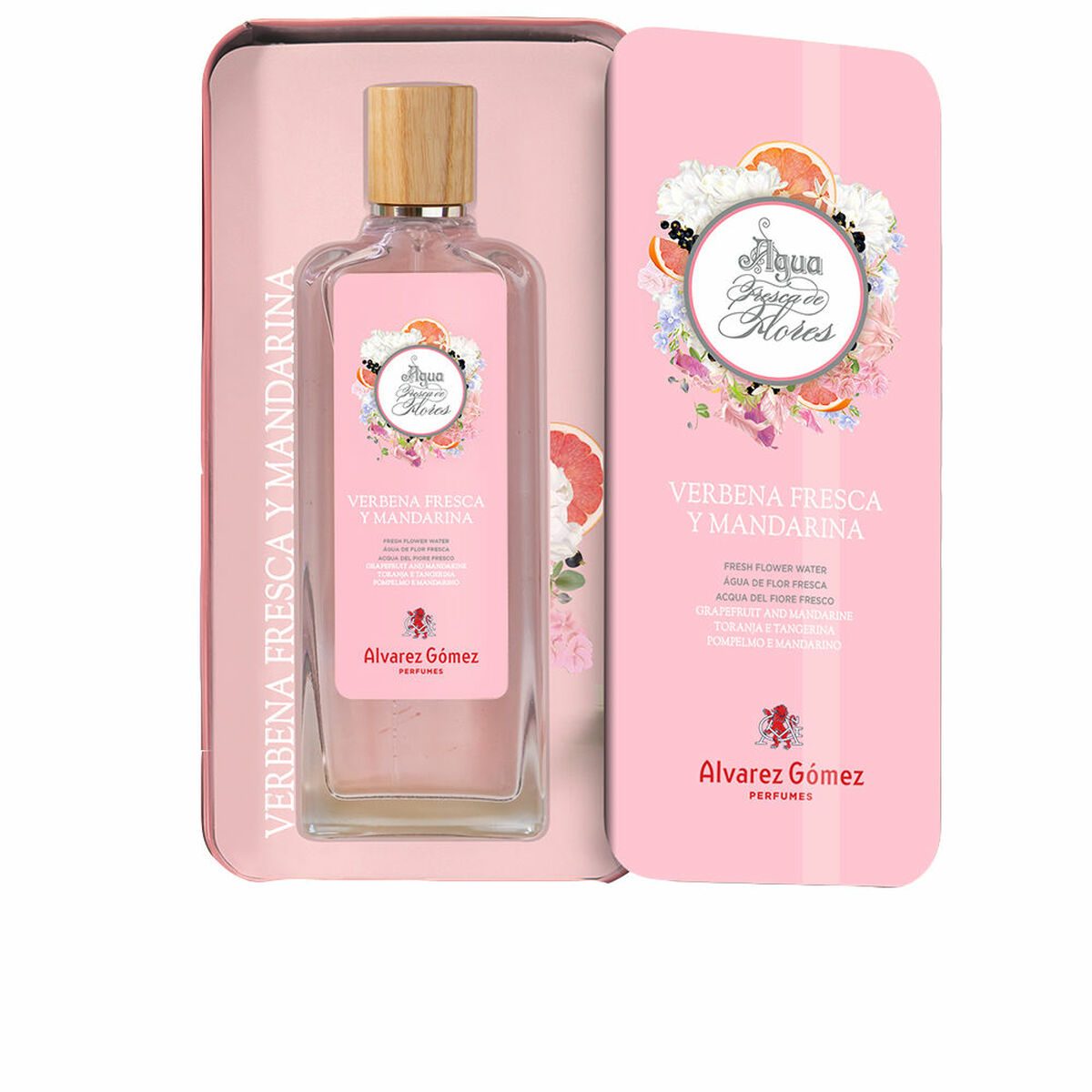 Parfym Unisex Alvarez Gomez AGUA DE COLONIA Agua Fresca de Flores Verbena Fresca y Mandarina Agua Fresca Flores EF 150 ml