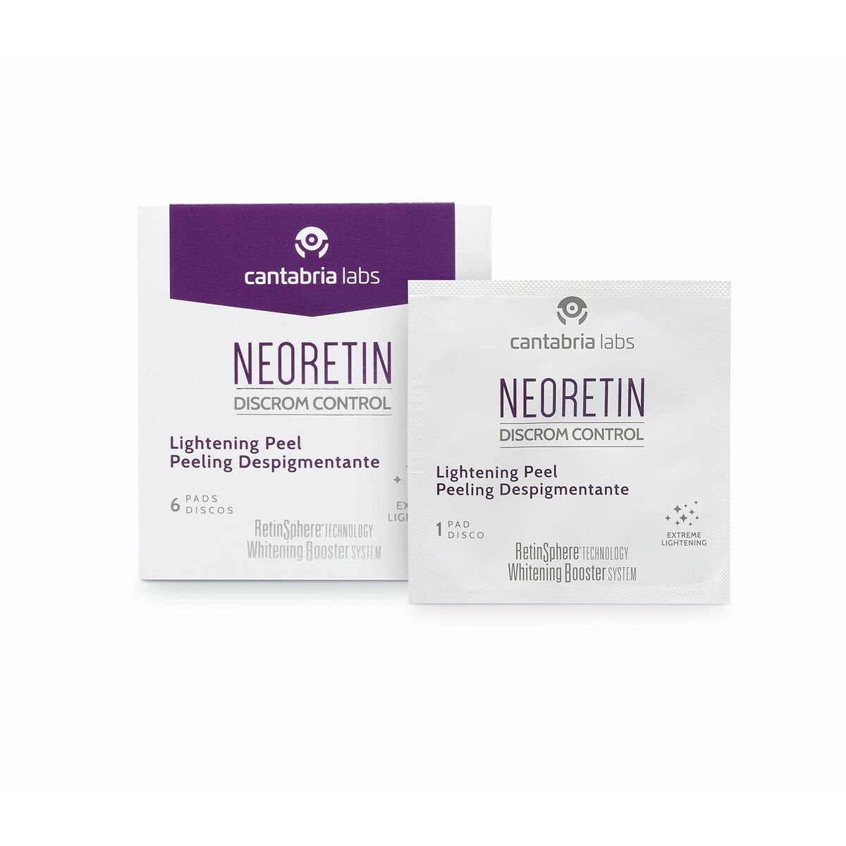 Ansiktsskrubb Neoretin Neoretin Discrom Control 6 antal - 2