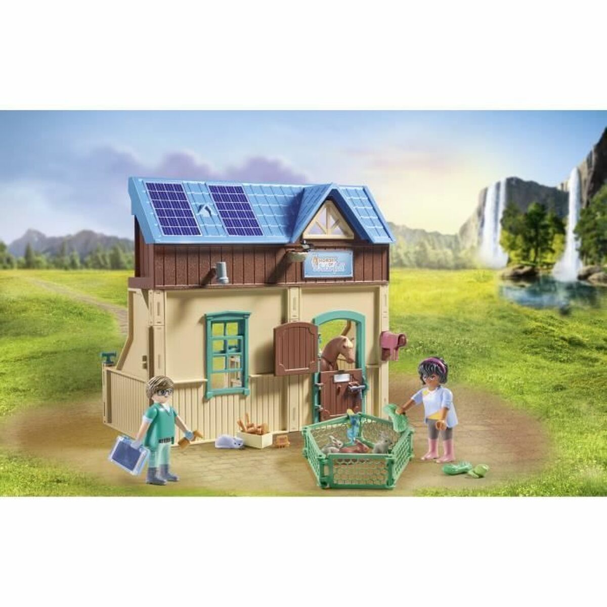 Playset Playmobil Horses of Waterfall 71352 - 3