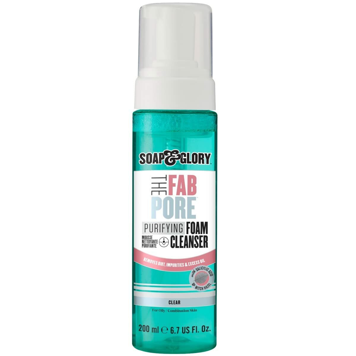 Skummande rengöringsgel Soap & Glory The Fab Pore 200 ml - 2