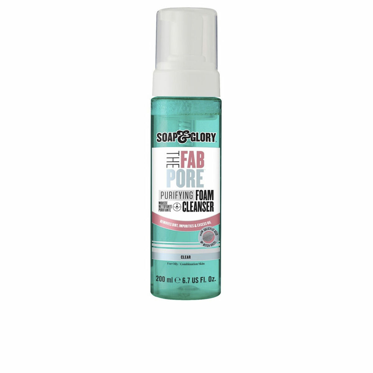 Skummande rengöringsgel Soap & Glory The Fab Pore 200 ml