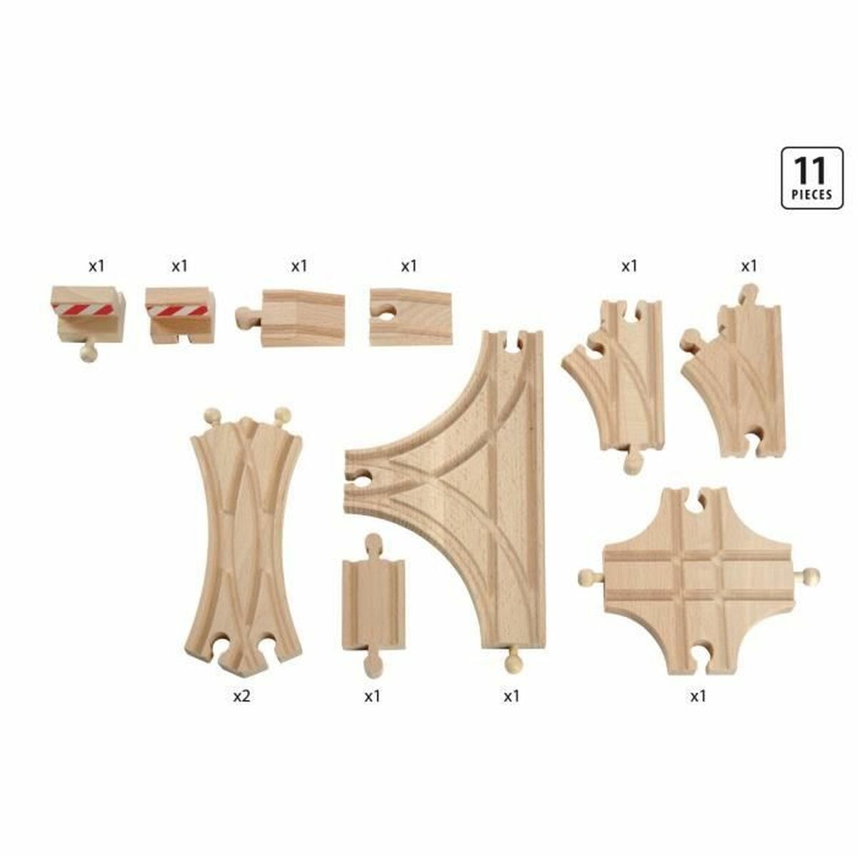 Konstruktionsbana Ravensburger Brio World Brun - 3