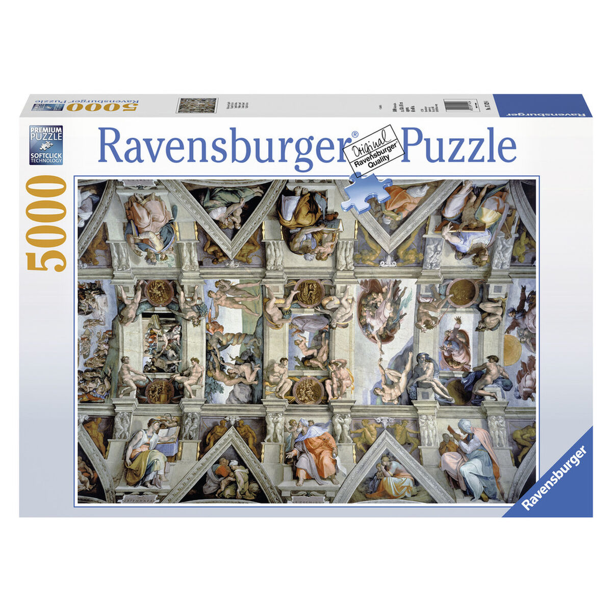 Pussel Ravensburger 17429 The Sistine Chapel - Michelangelo 5000 Delar