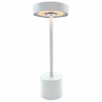 Bordslampa Lumisky ROBY WHITE Vit Aluminium