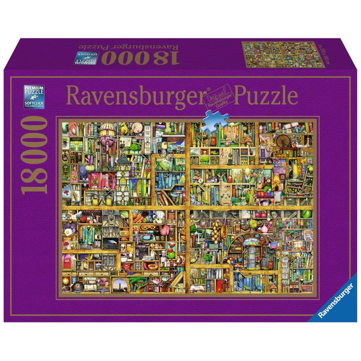 Pussel Ravensburger Magic Library 18000 Delar