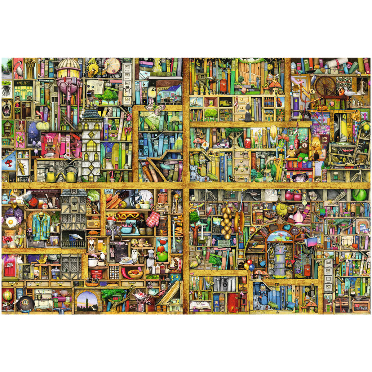 Pussel Ravensburger Magic Library 18000 Delar - 2