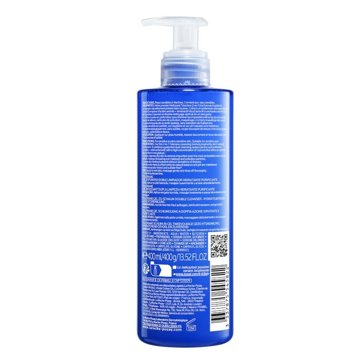 Rengörande ansiktsgel La Roche Posay Toleriane 400 ml - 3