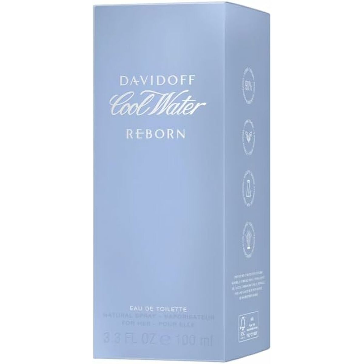 Parfym Damer Davidoff COOL WATER WOMAN REBORN EDT 100 ml - 3