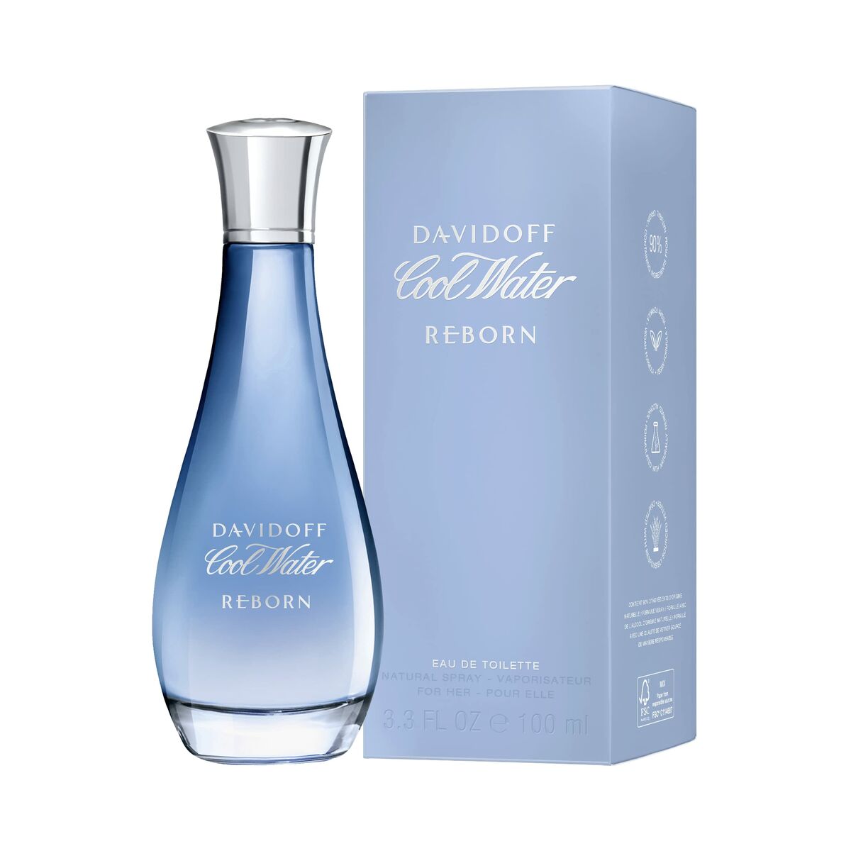 Parfym Damer Davidoff COOL WATER WOMAN REBORN EDT 100 ml - 2