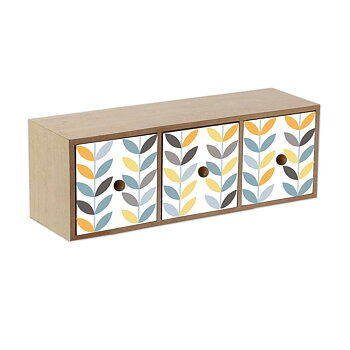 Smyckeskrin Versa Erin 11 x 11 x 33 cm Trä MDF