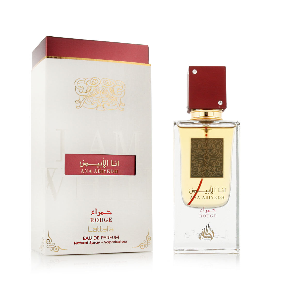 Parfym Unisex Lattafa ANA ABIYEDH Ana Abiyedh Rouge EDP 60 ml