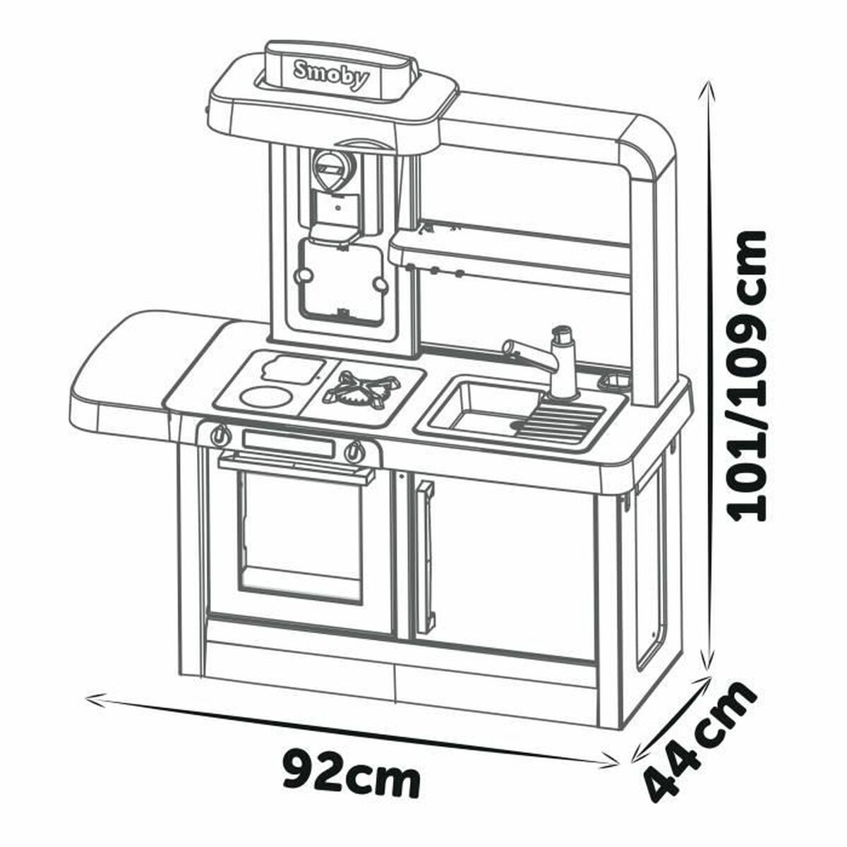 Leksakskök Smoby Tefal - 3