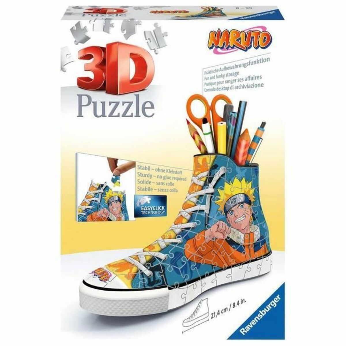 3D-pussel Naruto 11543   Tofflor 112 Delar - 2