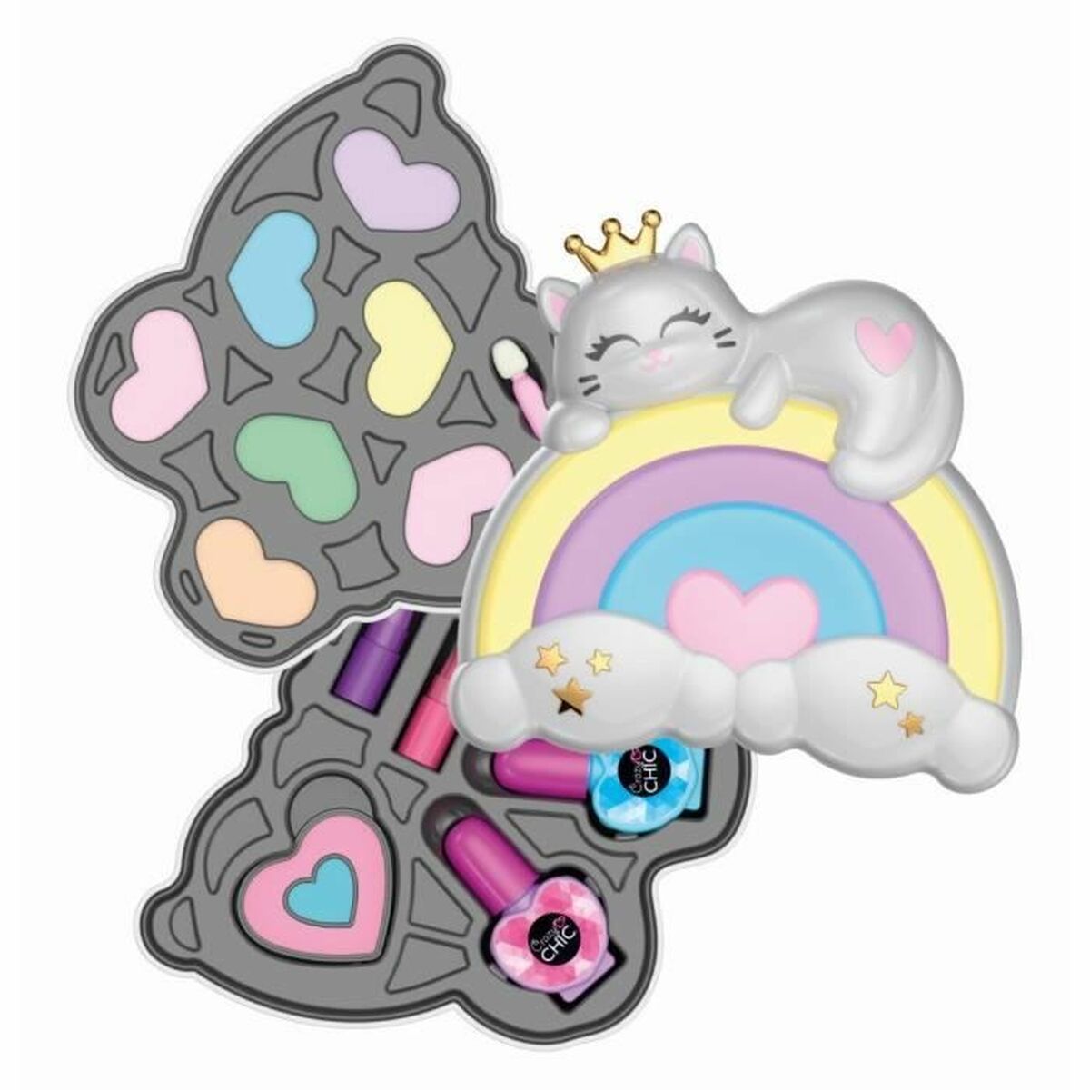 Sminkset för barn Clementoni Crazy Chic Beauty Lovely Make up Multicolour - 2