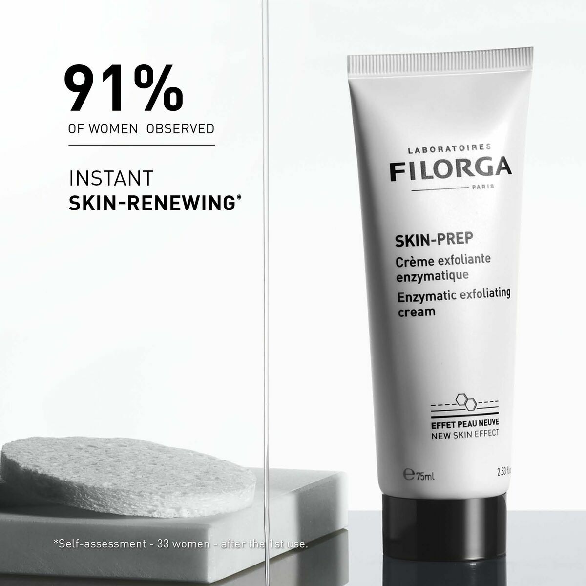Ansiktsskrubb Filorga SKIN-PREP 75 ml - 3