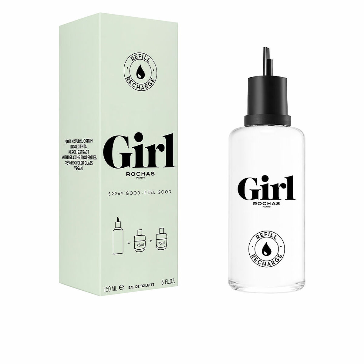 Parfym Damer Rochas Girl EDT 150 ml Påfyllning