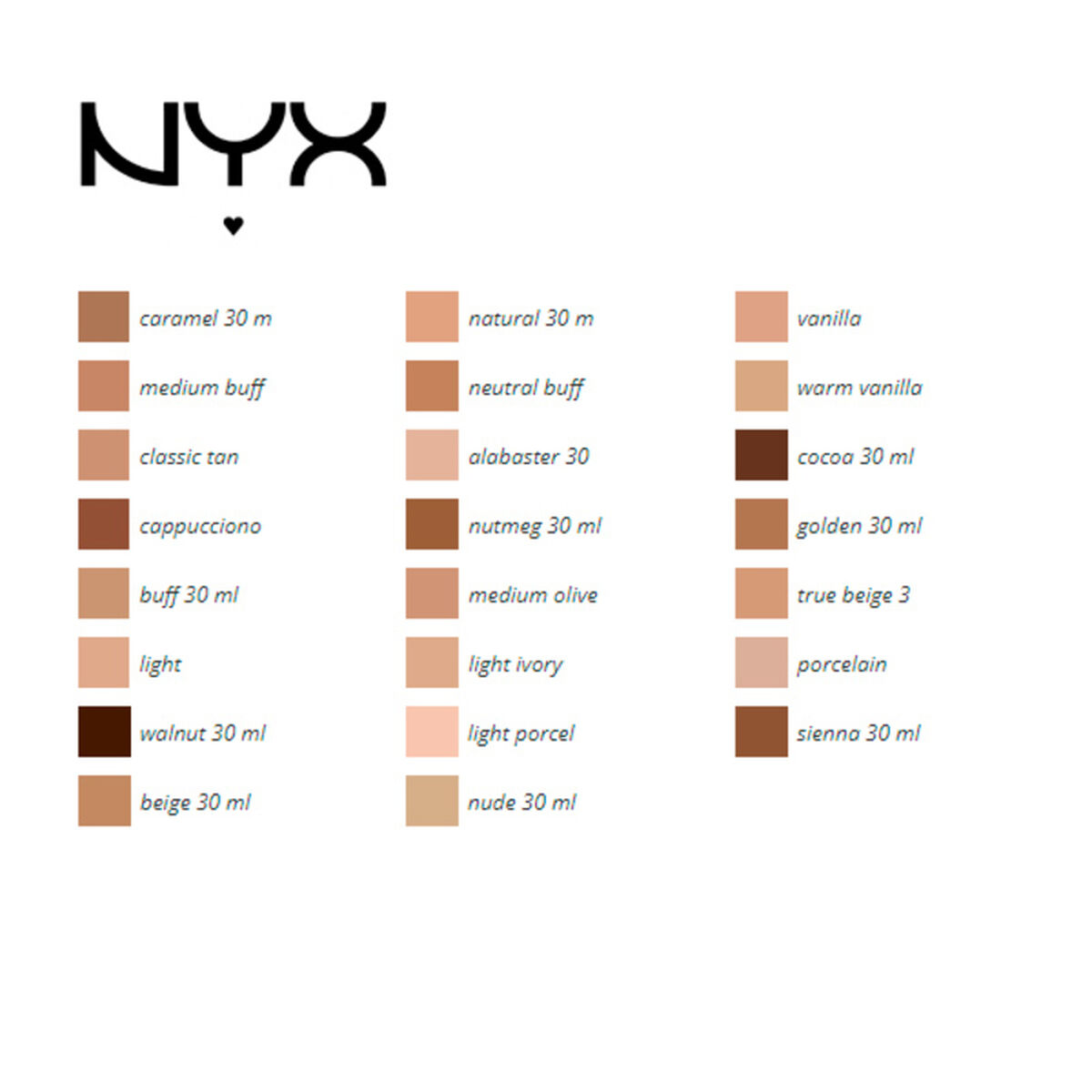 Flytande makeupbas Can't Stop Won't Stop NYX (30 ml) (30 ml) - 3