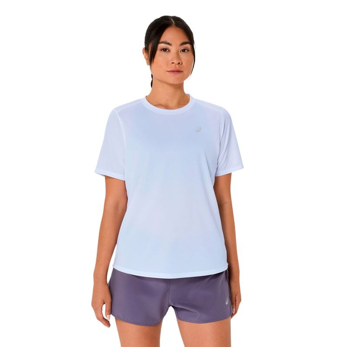 T-shirt med kortärm Dam Asics Core Ljusblå