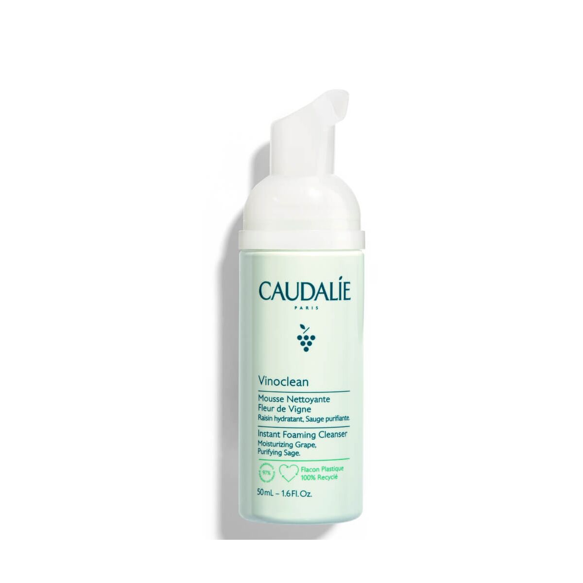 Rengörande mousse Caudalie VINOCLEAN 50 ml