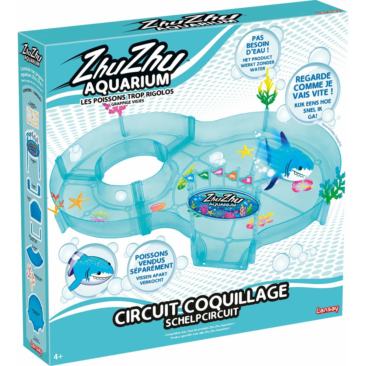 Vattumannen Lansay Circuit Coquillage Zhu Zhu Aquarium - 3
