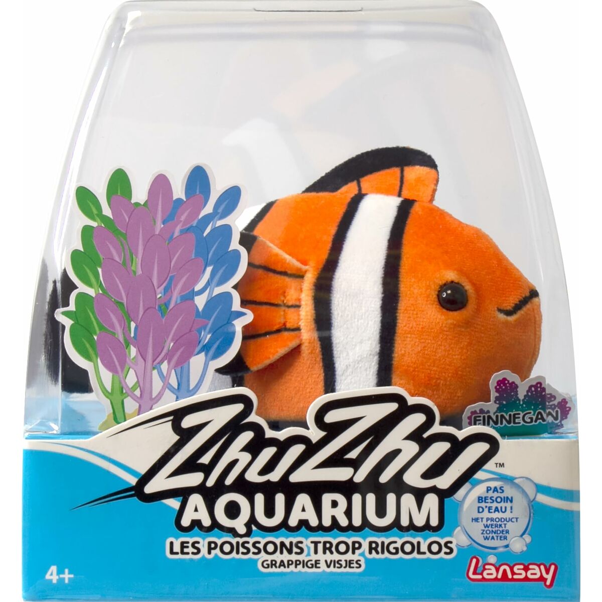 Leksaker Lansay Zhu Zhu Aquarium Moon Le Poisson Clown - 3