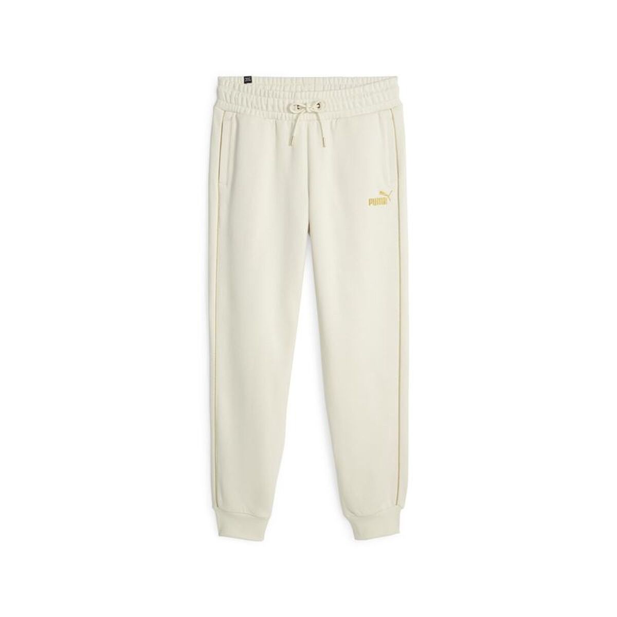 Långa träningsbyxor Puma 680022 87 Beige Kvinna