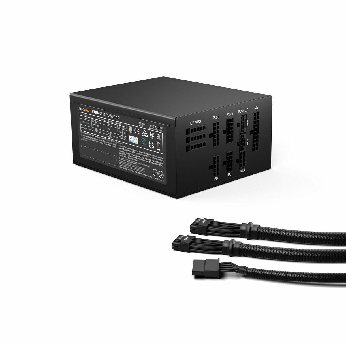 Strömtillförsel Be Quiet! BN339 ATX 1200 W 80 PLUS Platinum
