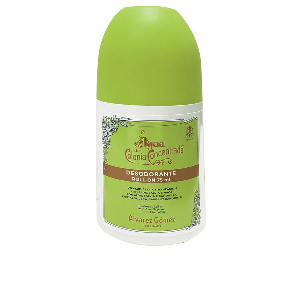 Roll-on deodorant Alvarez Gomez Agua de Colonia Concentrada Eau Fraîche 75 ml