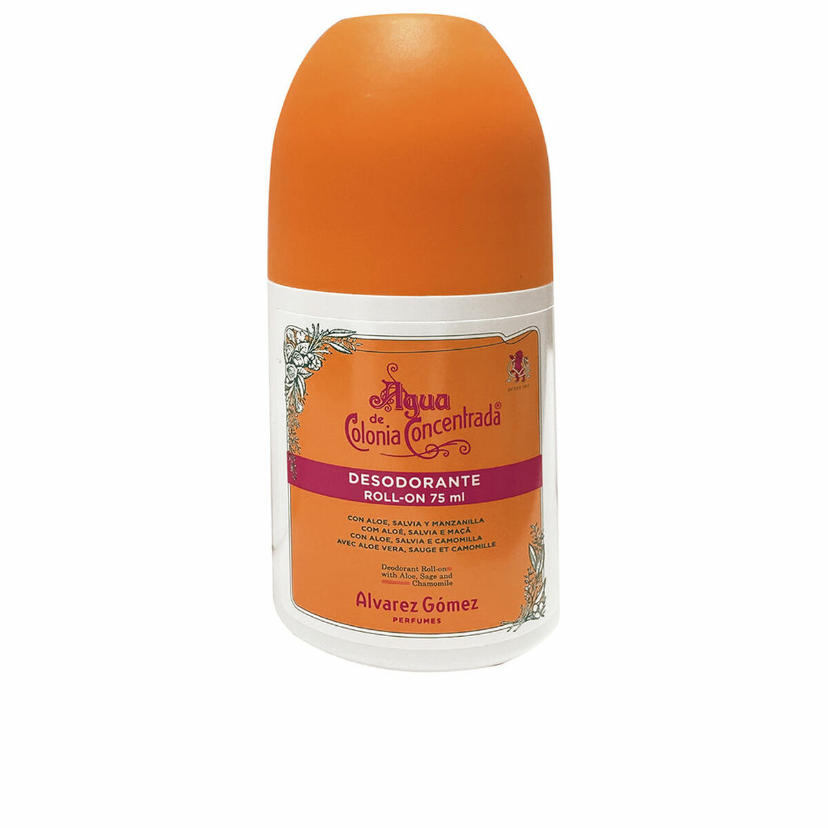 Roll-on deodorant Alvarez Gomez Agua de Colonia Concentrada Eau d'Orange 75 ml - 2