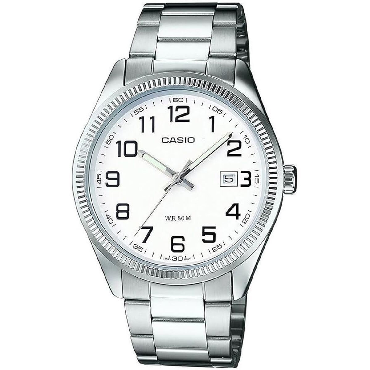 Herrklocka Casio DATE - WHITE (Ø 38,5 mm)