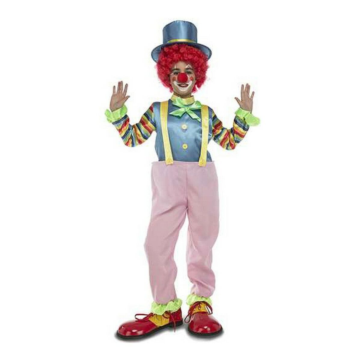 Maskeraddräkt för barn My Other Me Clown Hängslen