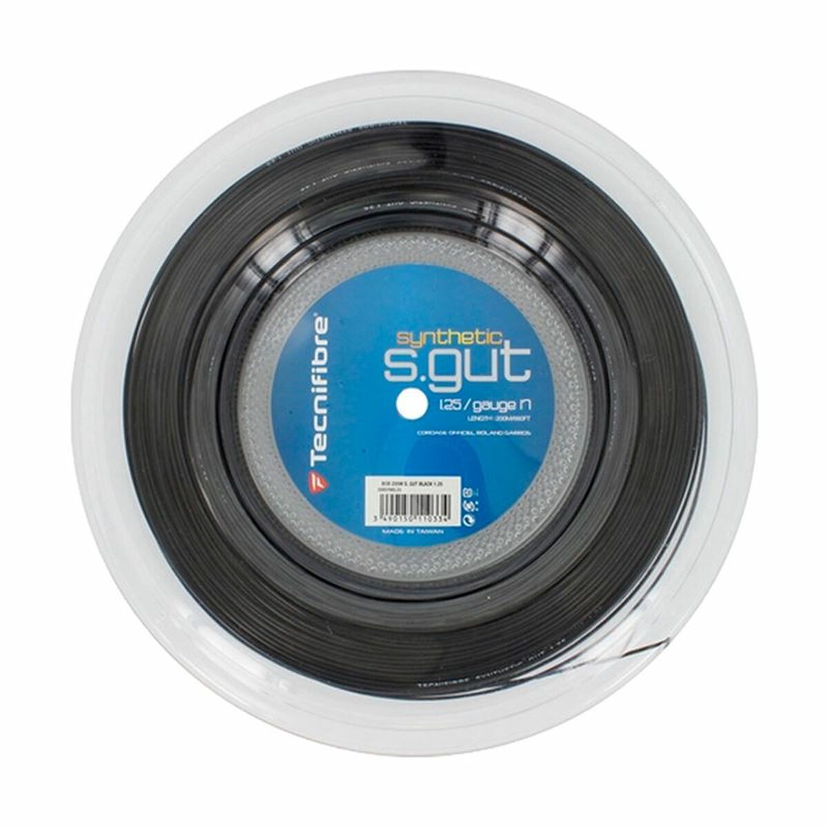 Racket sträng Tecnifibre 200M Synthetic Gut 1,3 mm