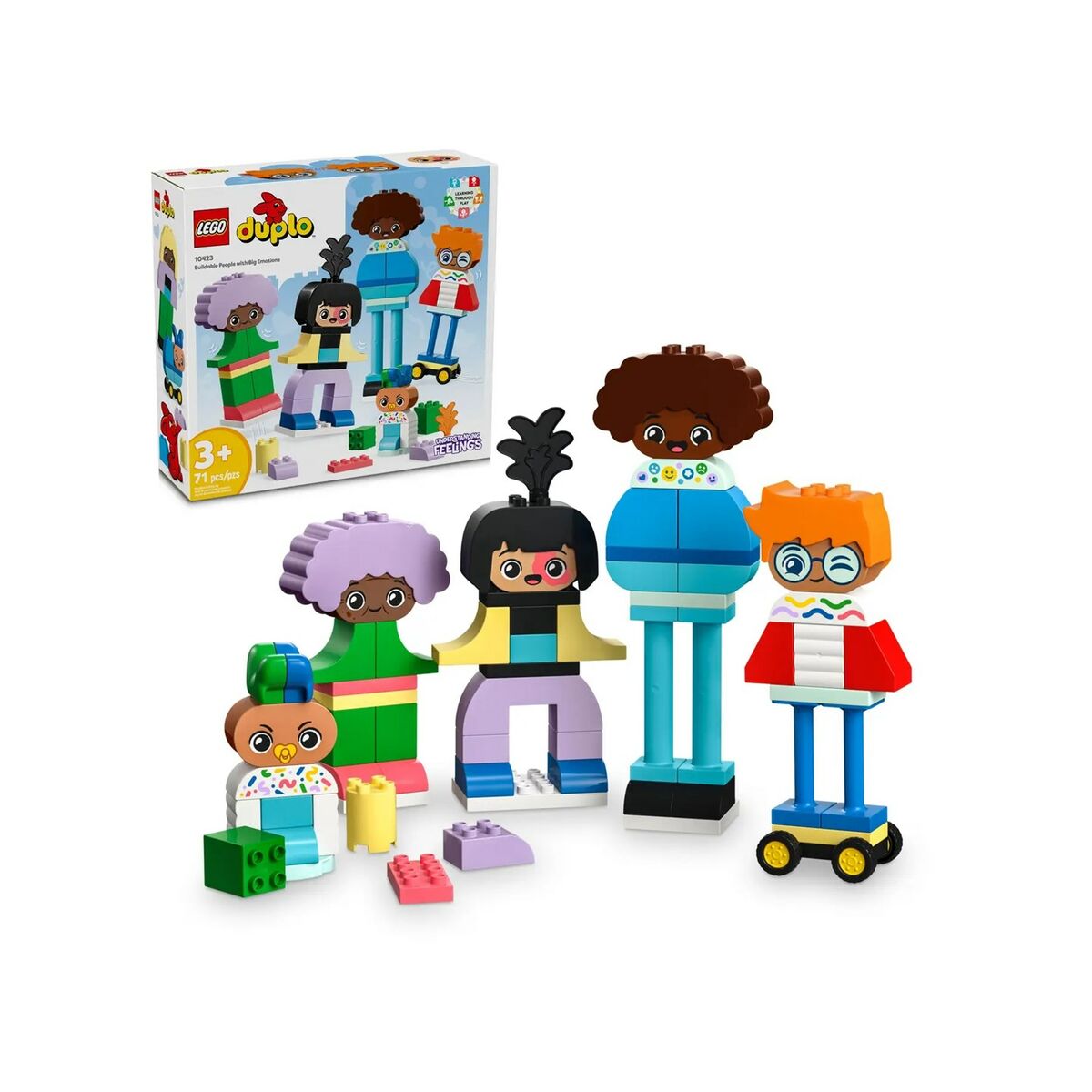 Byggsats Lego Duplo Buildable People with Big Emotions Multicolour