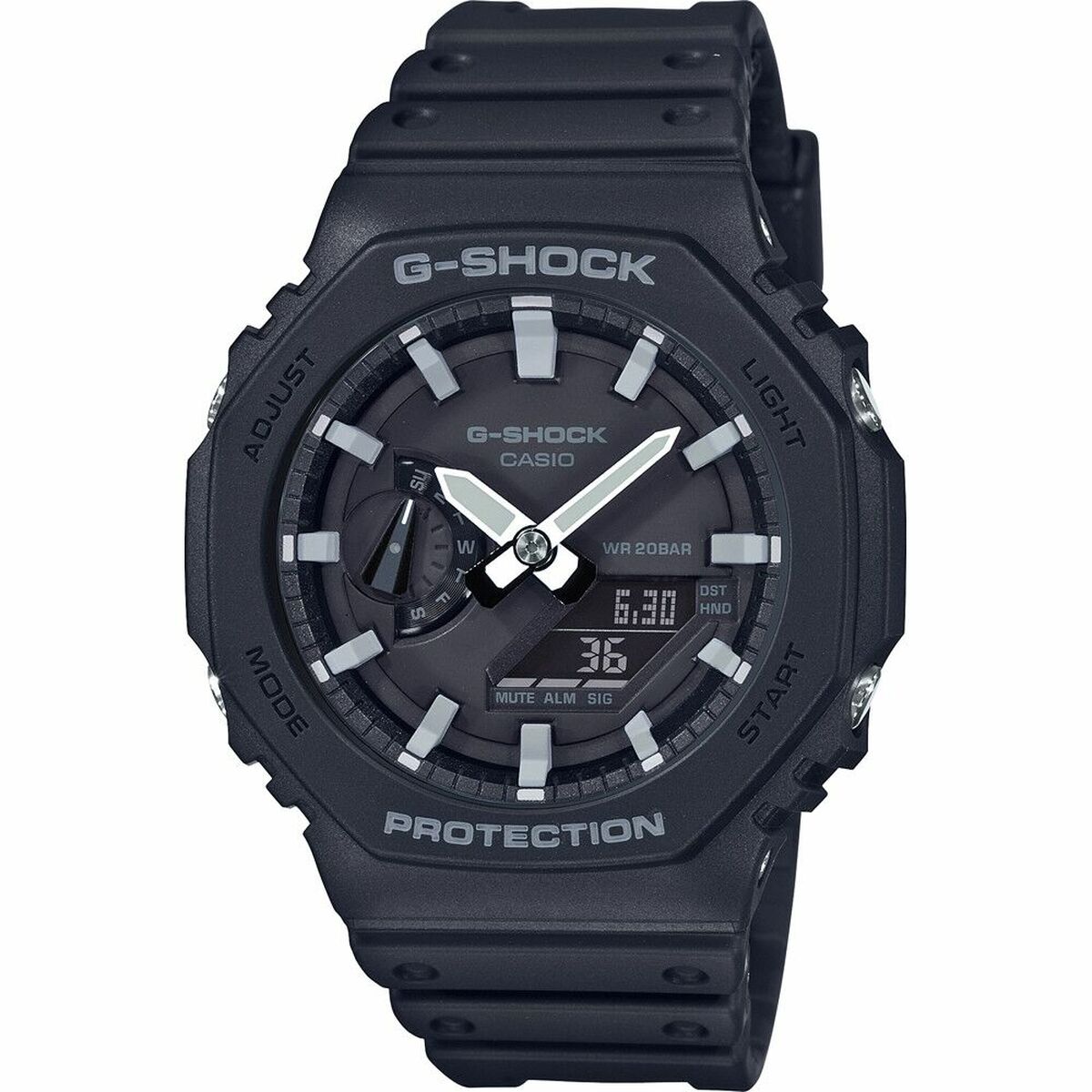 Herrklocka Casio G-Shock GA-2100-1AER Svart