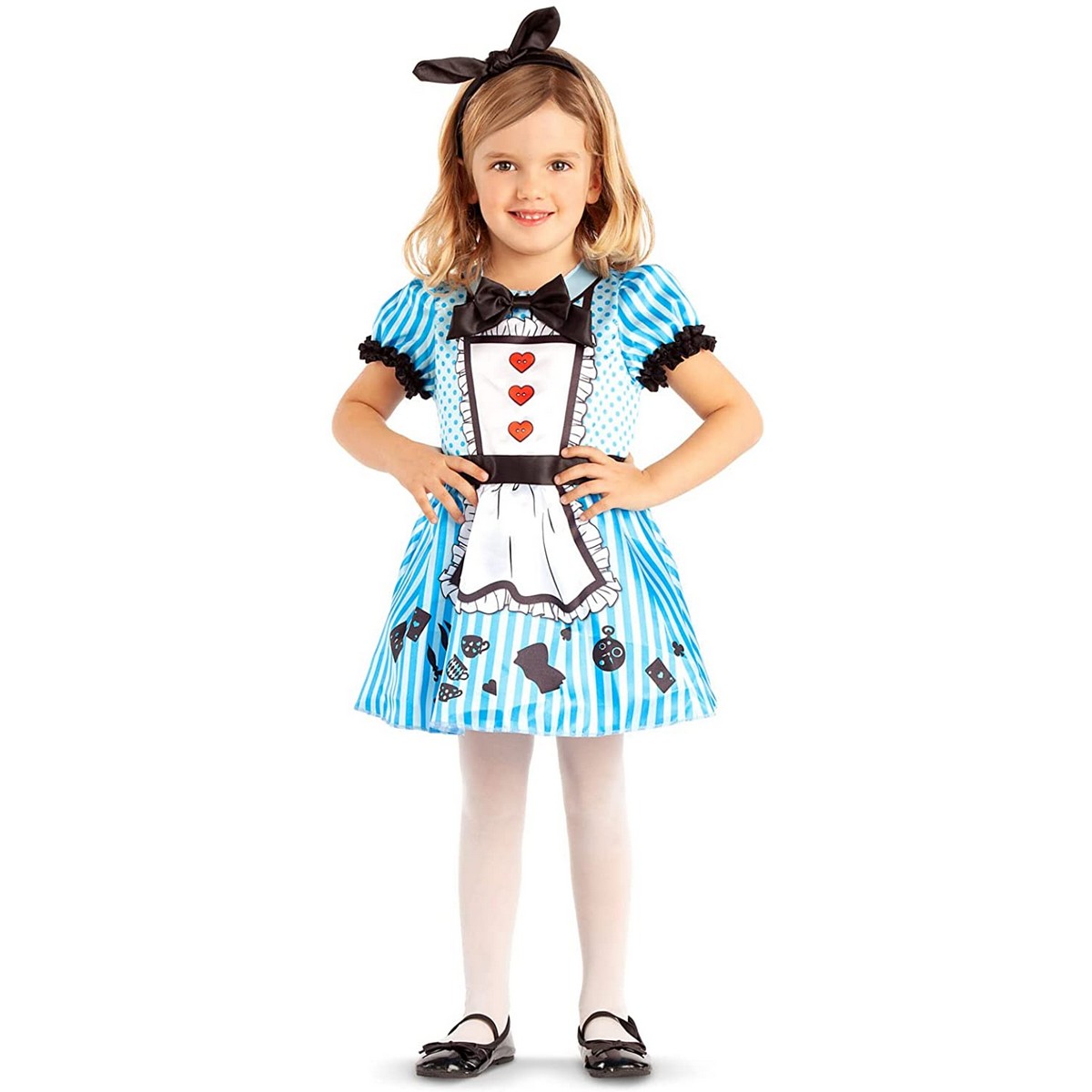 Maskeraddräkt för barn My Other Me Alice in Wonderland S 3-4 år