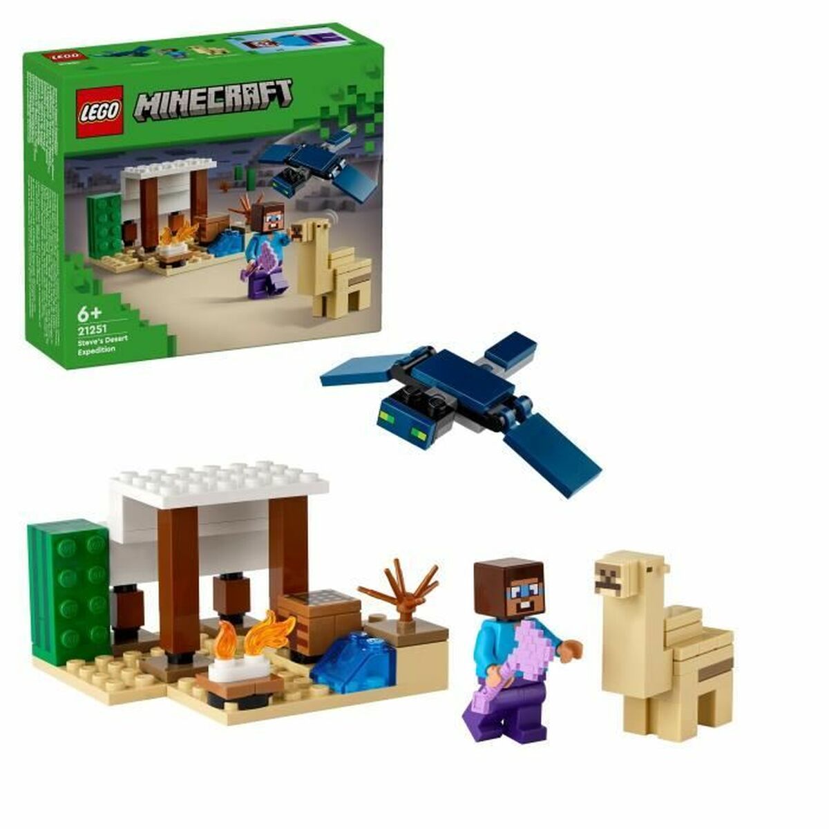 Byggsats Lego 21251 Minecraft : Steve´s Desert Expedition Multicolour