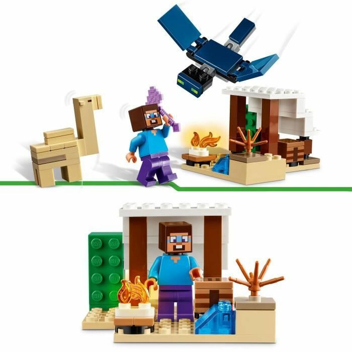 Byggsats Lego 21251 Minecraft : Steve´s Desert Expedition Multicolour - 3